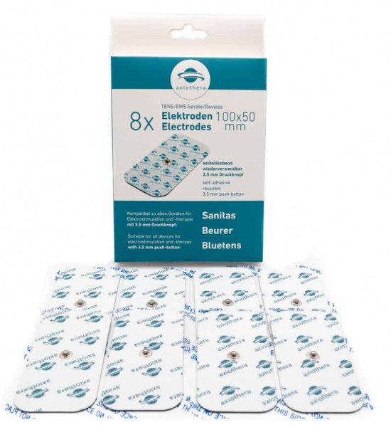 Electrodes 10x5 cm - pack of 8