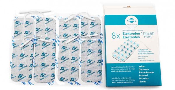 Electrode Pads 10x5 cm - pack of 8