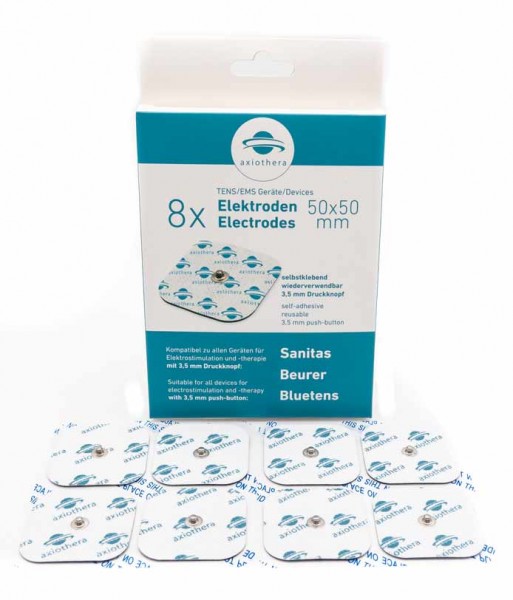 Electrodes 5x5 cm - pack of 8